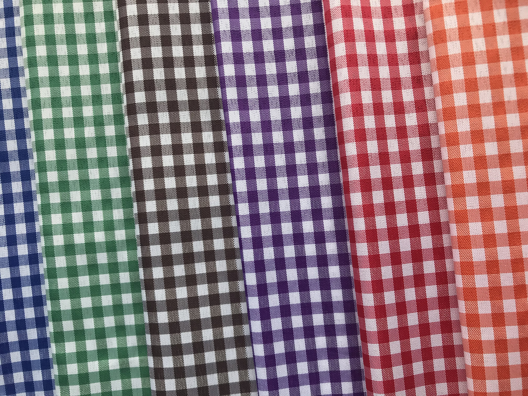 Nigeria Africa School Uniform Polyester Yarn Dyed Monocheck Fabric
