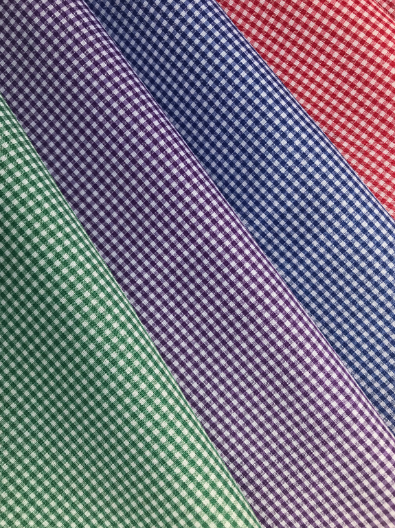 Africa Uniform Small Checked Fabric