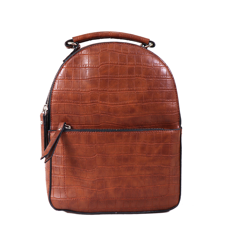 Lady croc PU mateiral backpack