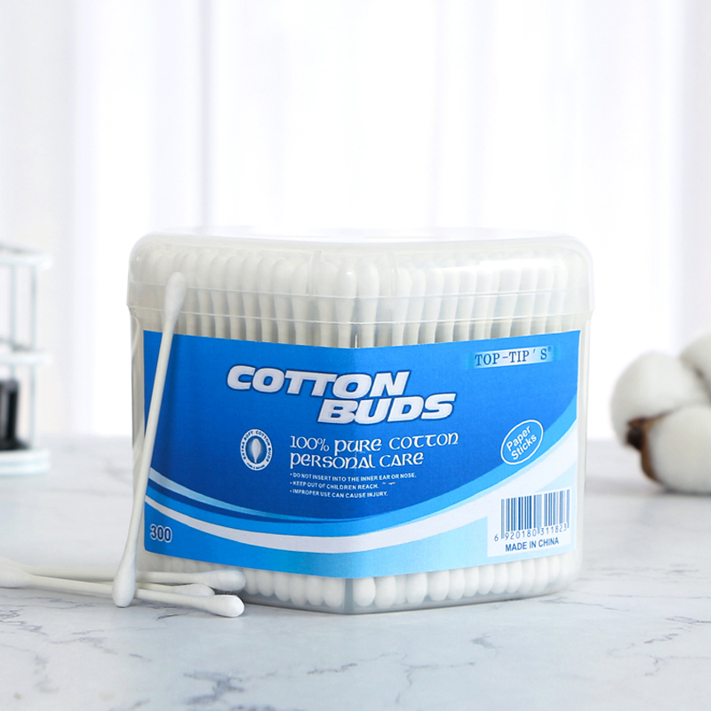 #1 A Paper cotton buds in monobloc canister