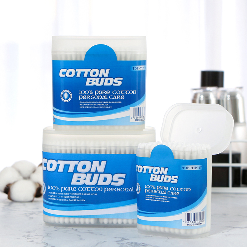 #1 A Paper cotton buds in monobloc canister