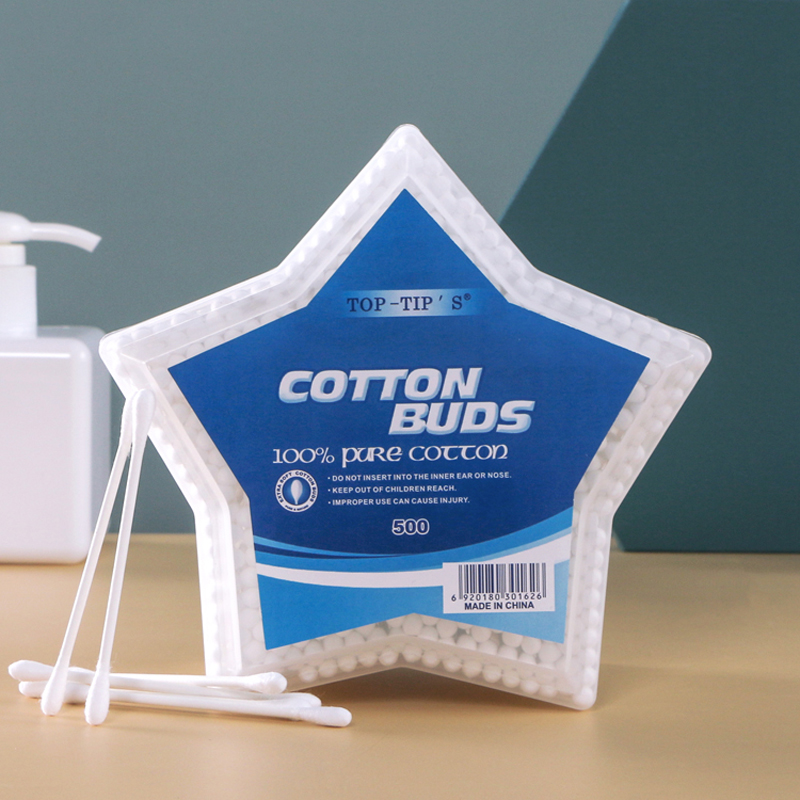 #1 A Paper cotton buds in monobloc canister