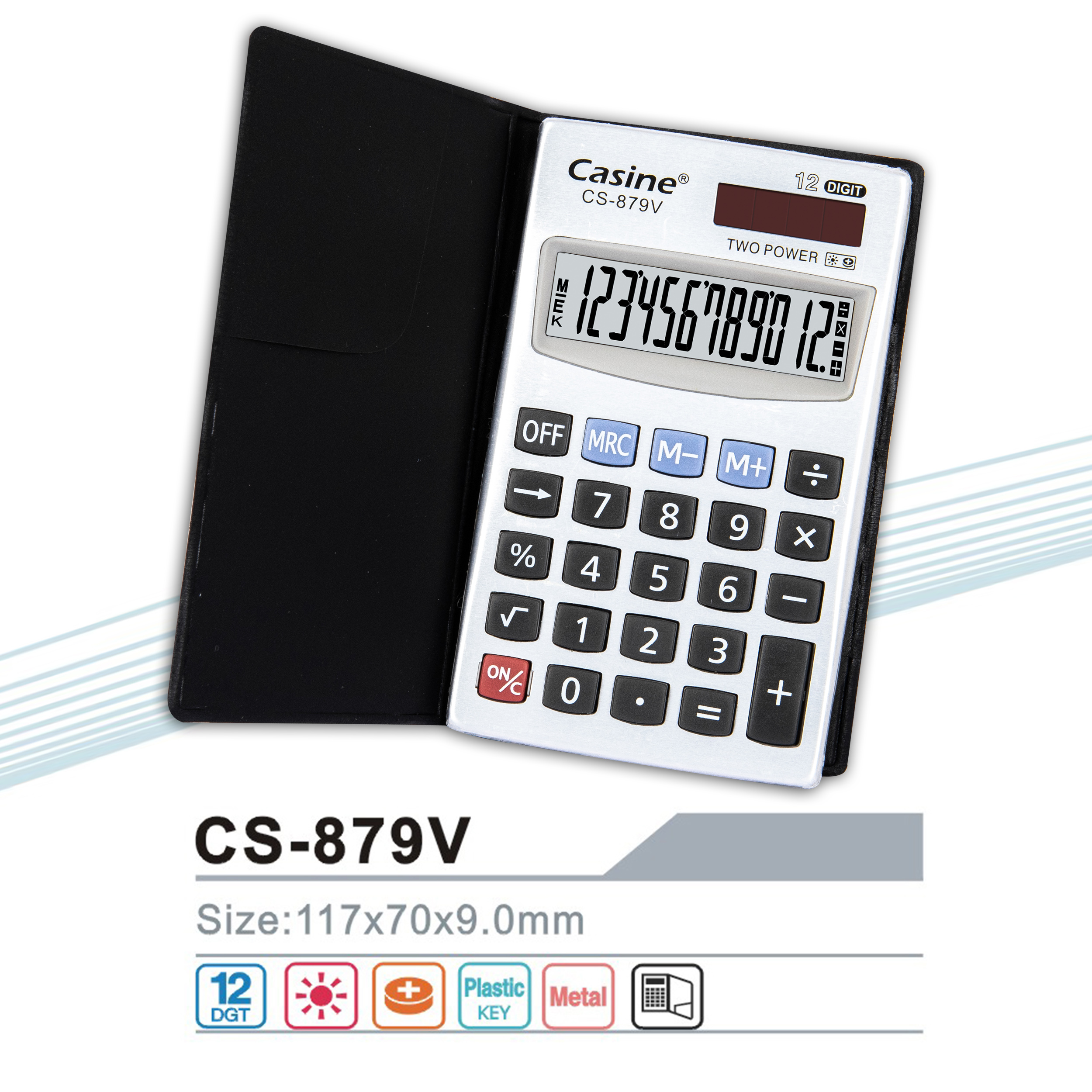 CS-879V - Casine- handheld calculator