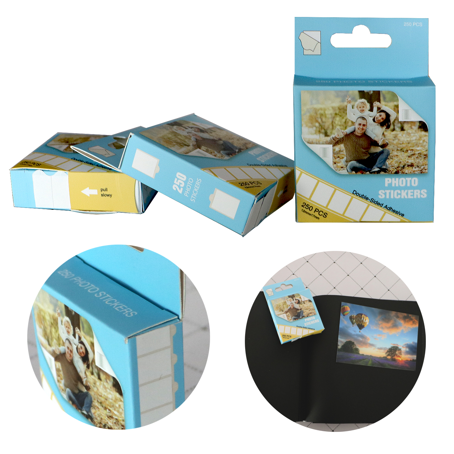 Roll Photo Sticker, Guest Book, Family Photo Album, SketchBook, Scrapbook, Glue Bound Photo Album, PP Weld Bound Photo Album DIY Accessories