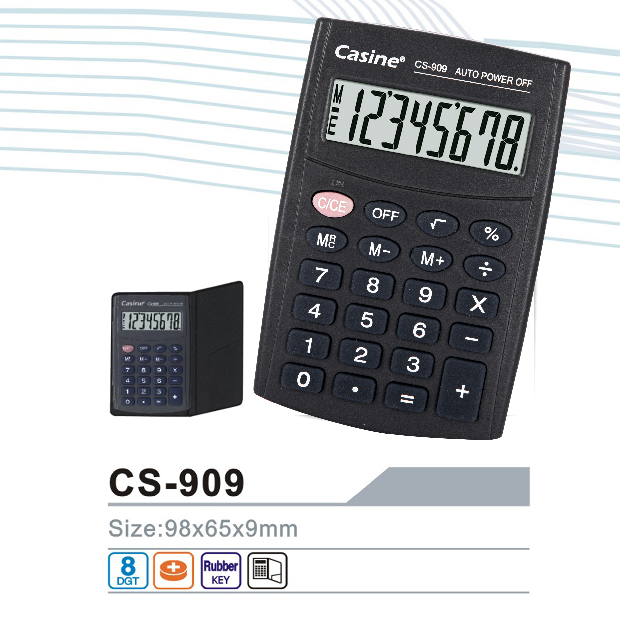 CS-909 - Casine- handheld calculator