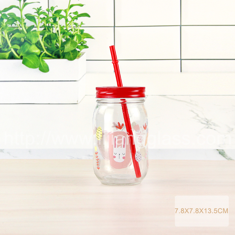 glass mason jar