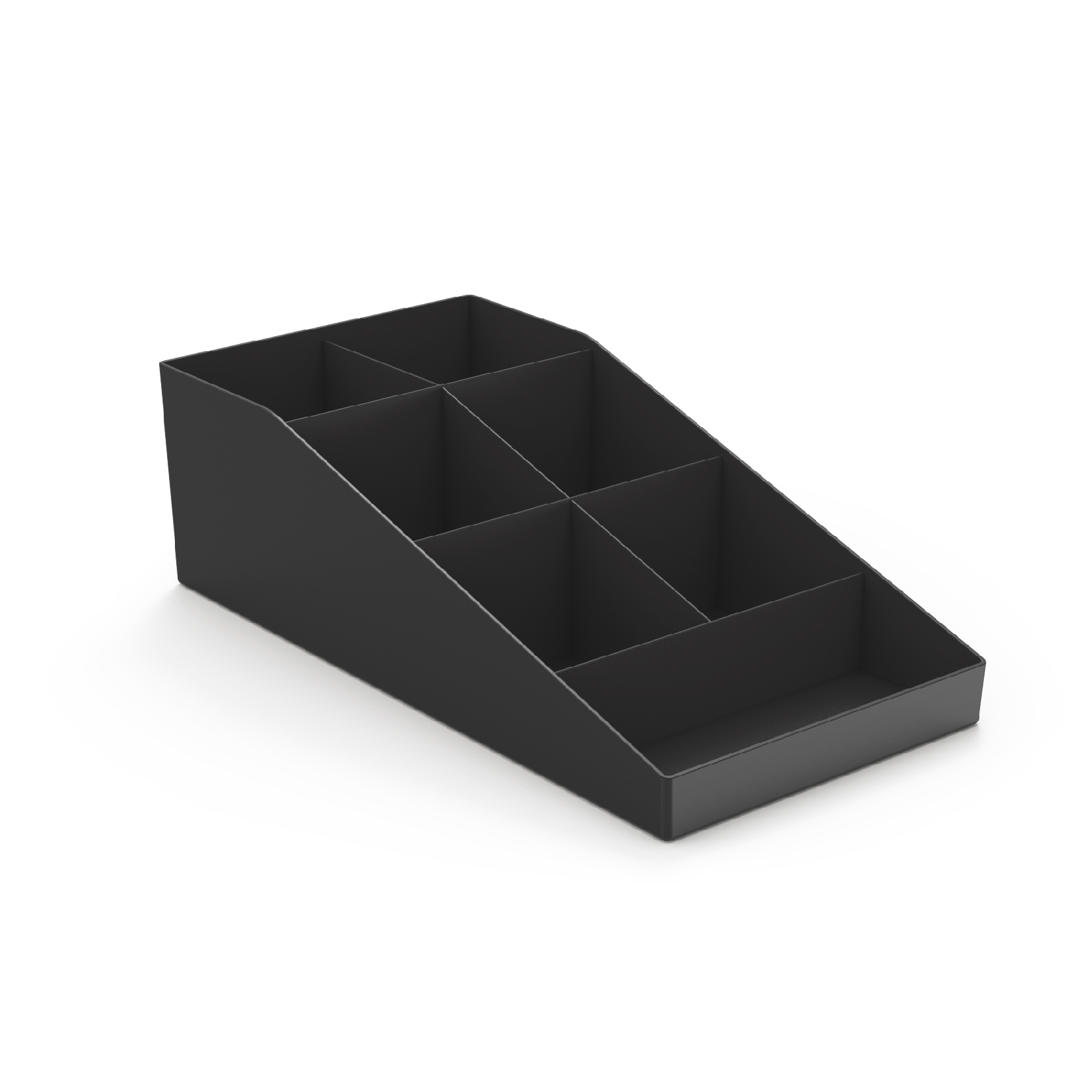 Coffee organizer plastic material 7 compartment