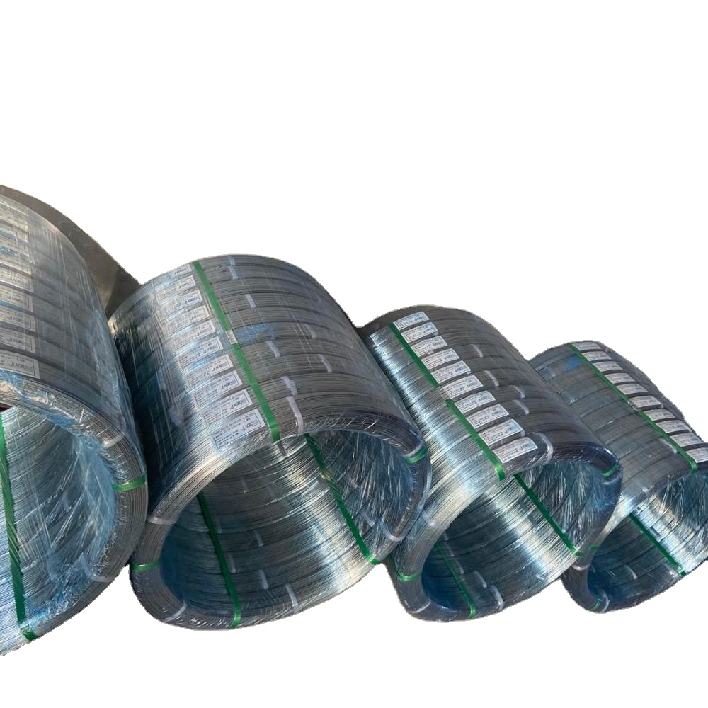 Galvanized oval wire