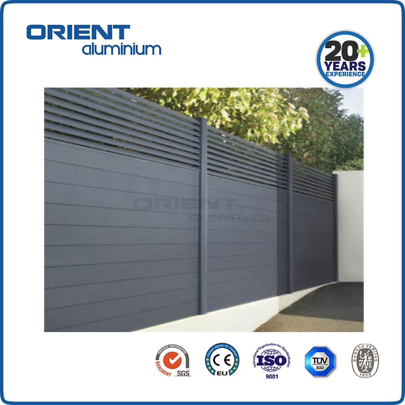 Horizontal Slat Fencing is an innovative easy to install