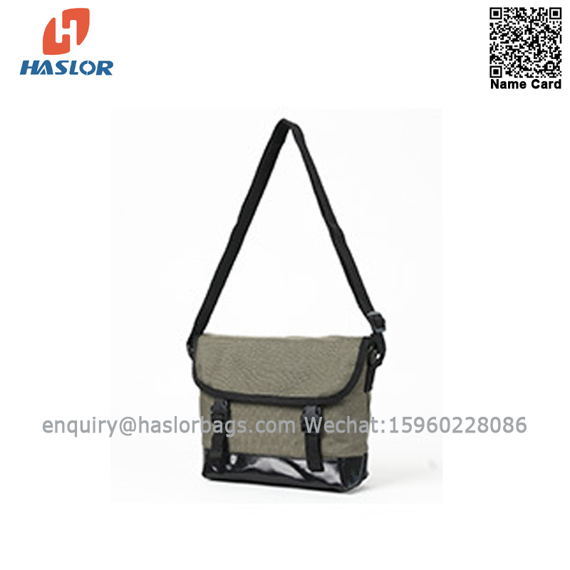 21009a$ Customized Casual Sling Bag for Man Melange Fabric Fashional Single Strap Shoulder Bag