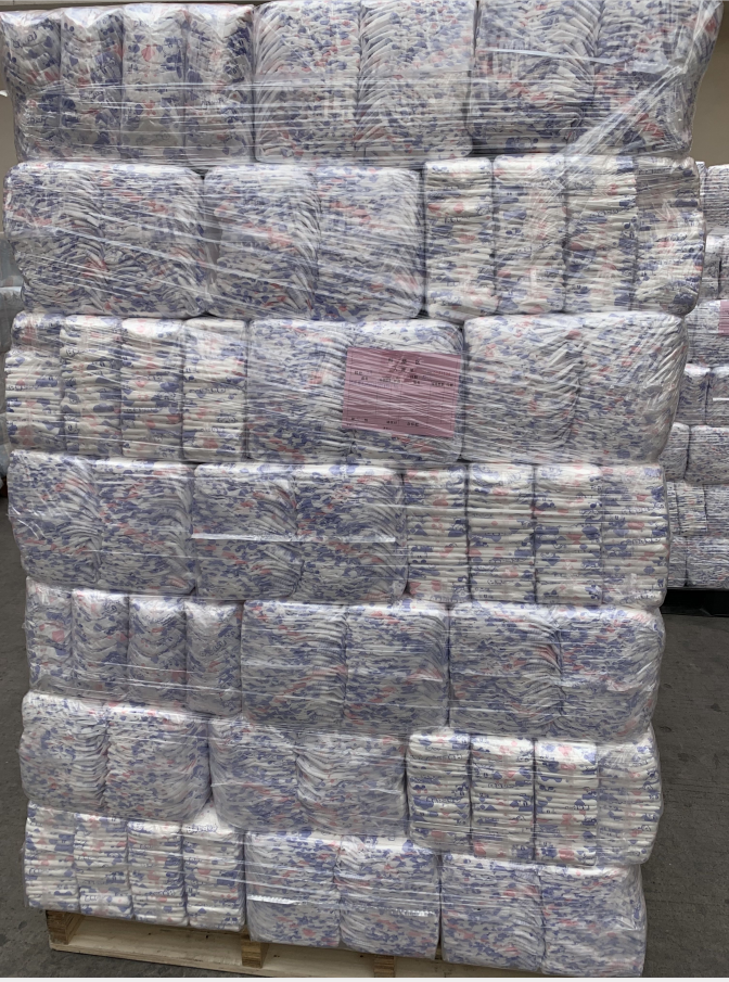 Large Stock Available Second Grade Disposable Baby Diapers for Promotion
