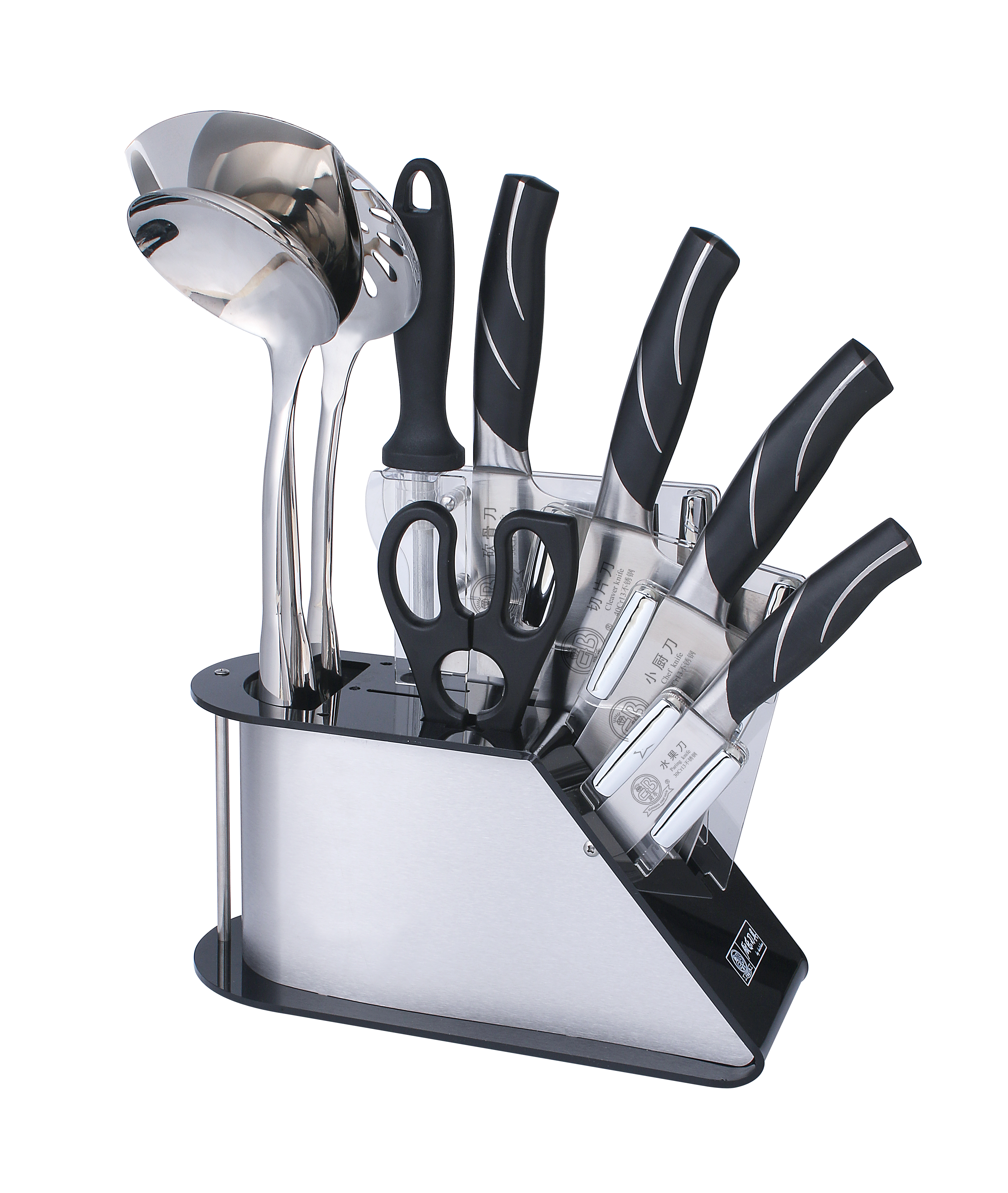 11pcs kitchen knife set