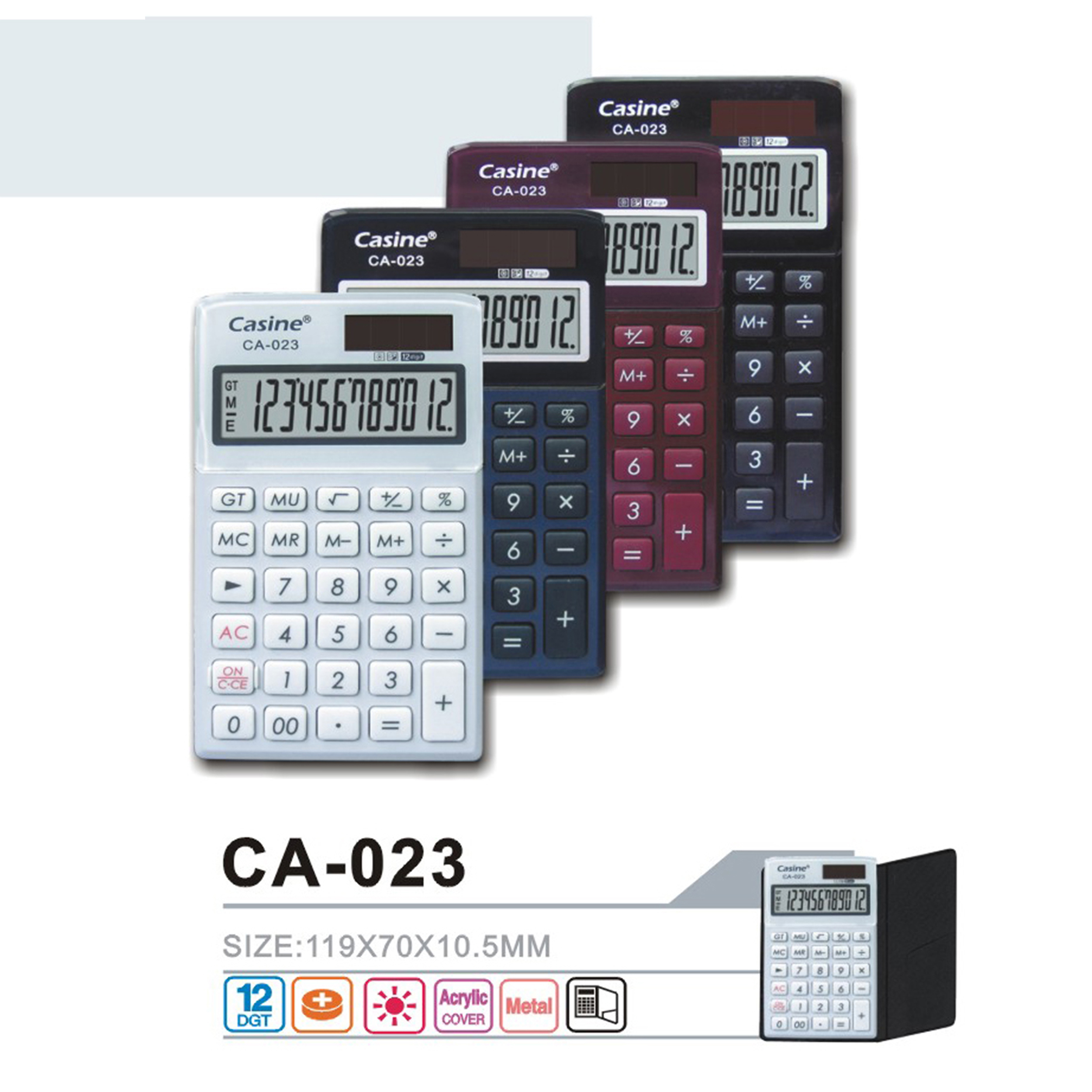 CA-023 - Casine-handheld calculator pocket calculator