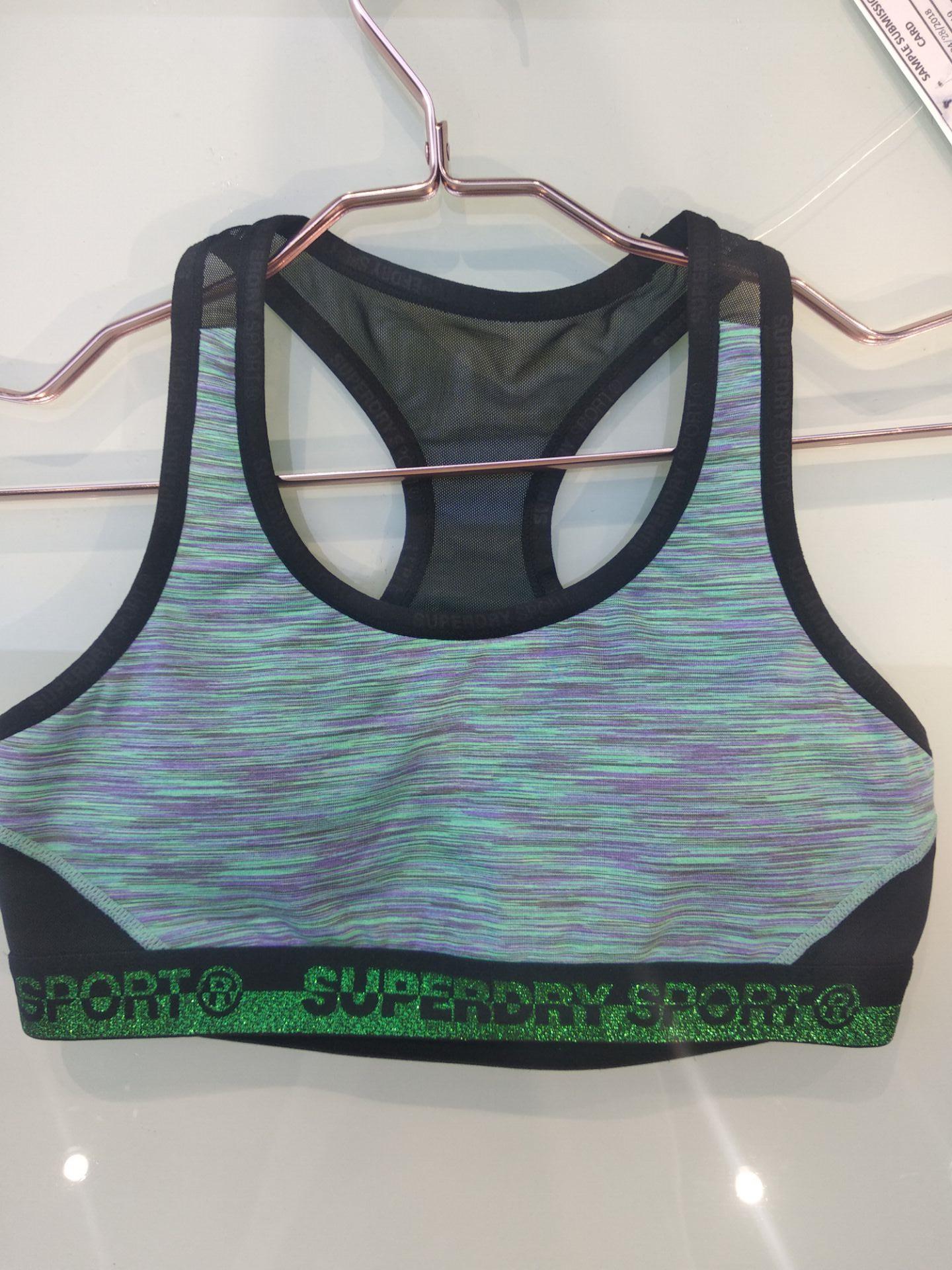 Women yoga wear sports bra fitness running