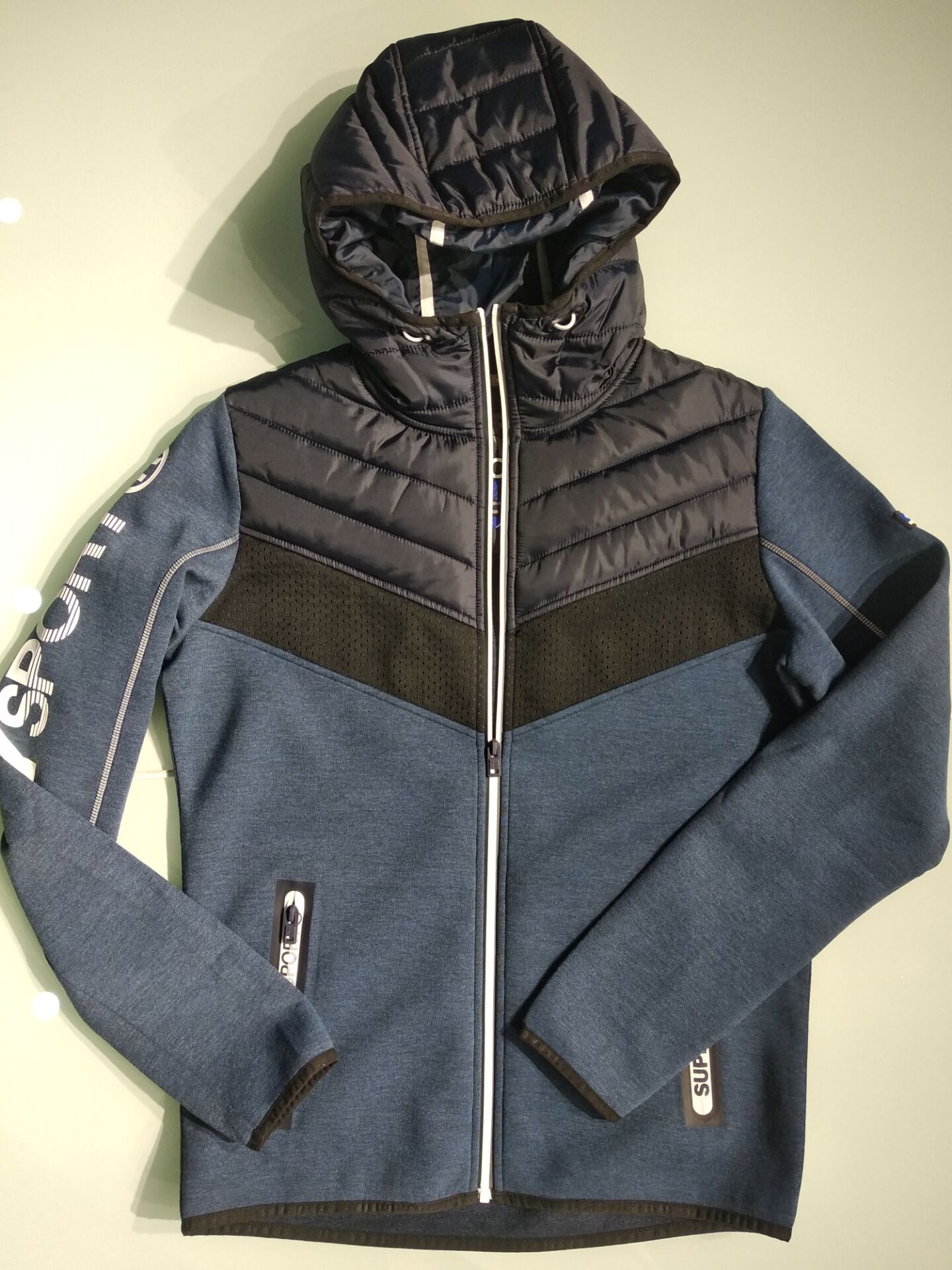 men's sports casual cotton-padded jacket