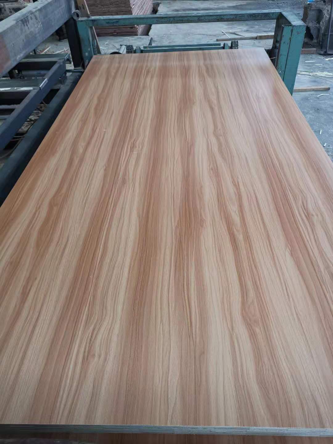 Hot sale modern wooden color melamine plywood for furniture