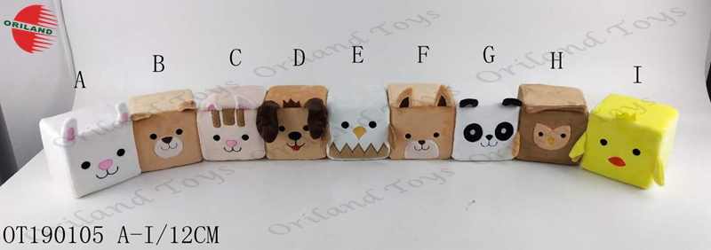 New memory square squishy stuffed animail toys plush toys