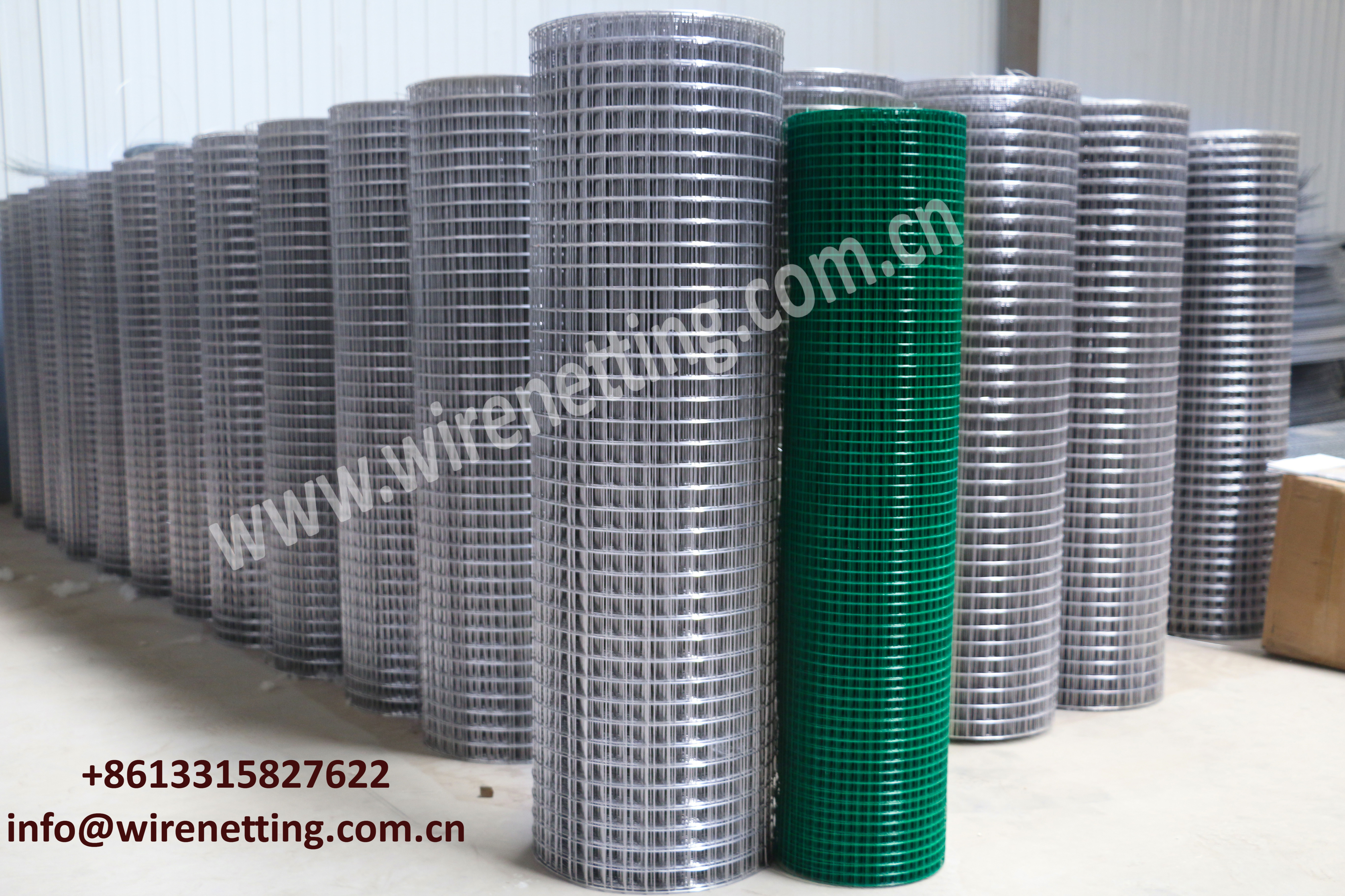 electro galvanized after welding welded wire mesh