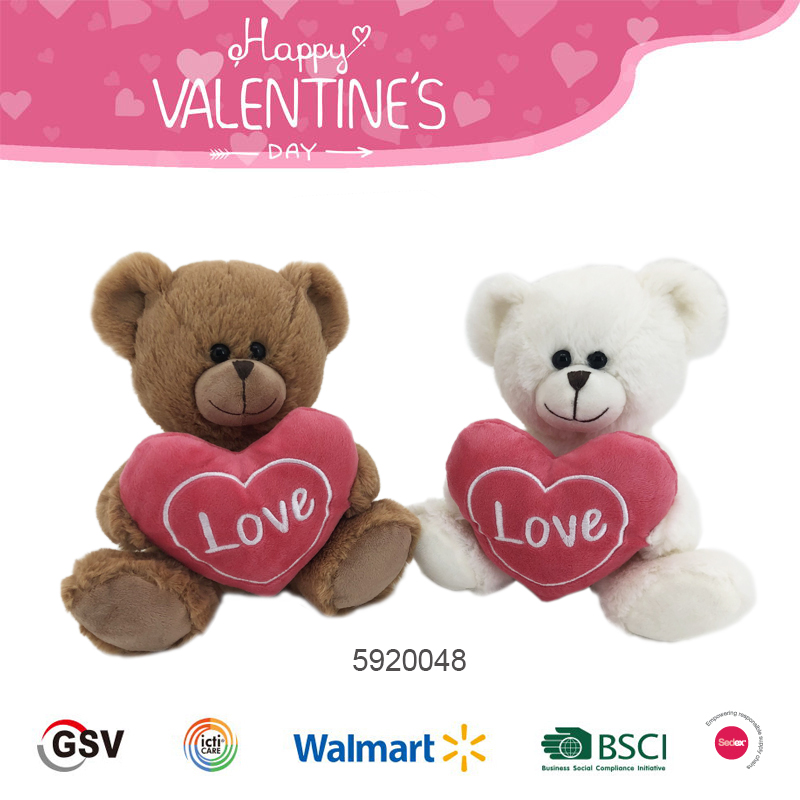 Valentine Animals Bear Gtst Plush Toy（5920048）