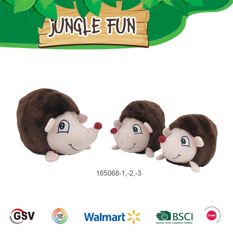 WILD ANIMALS Hedgehog GTST PLUSH TOY（165068-1/2）