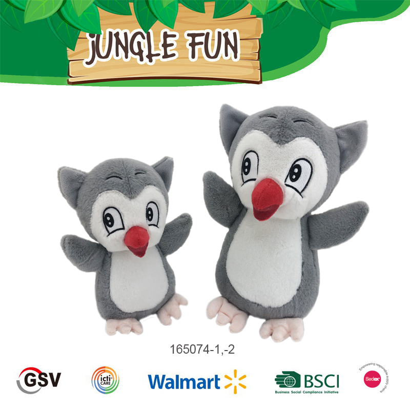 Wild Animals Owl Gtst Plush Toy（165074-1/2）