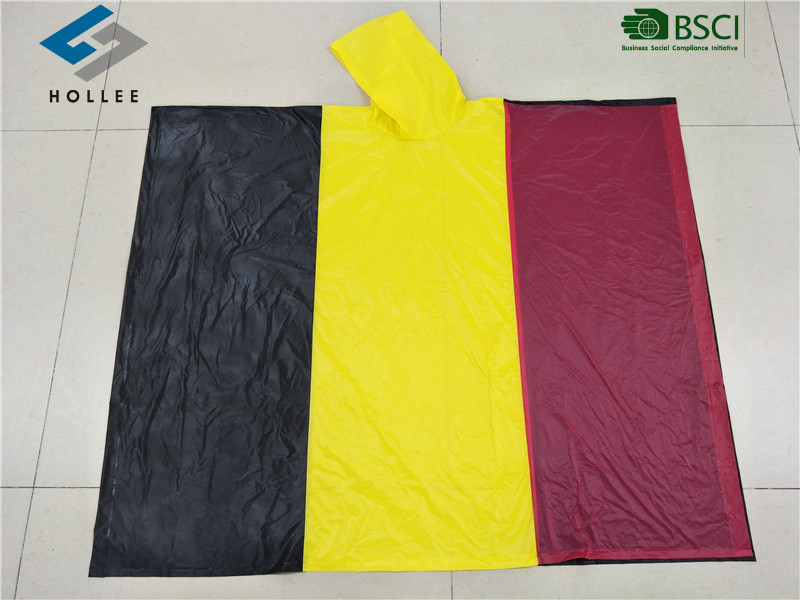 Custom Logo Outdoor pvc Rain Coat Plastic Raincoats