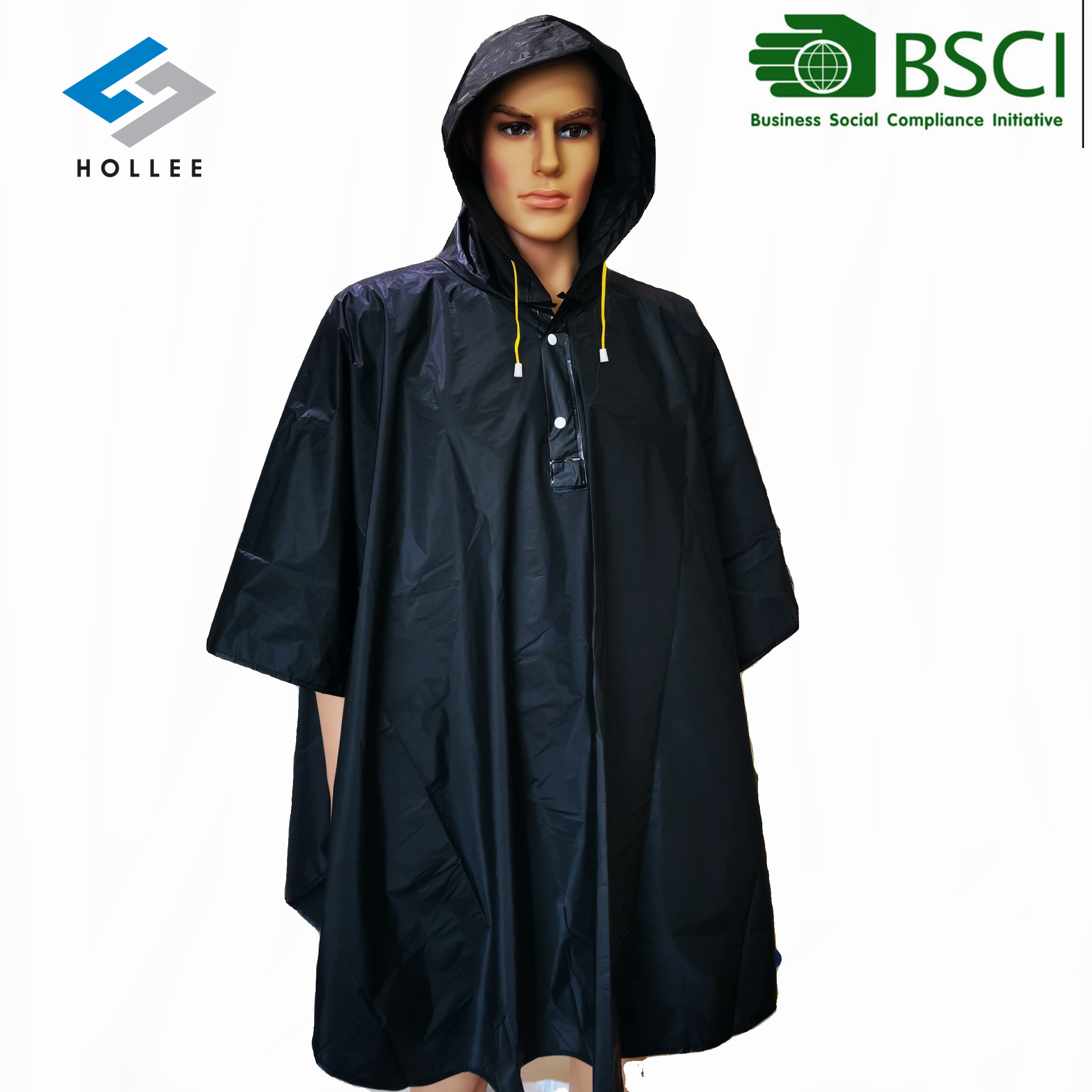 Outdoor PEVA Rain Poncho Raincoat for hiking