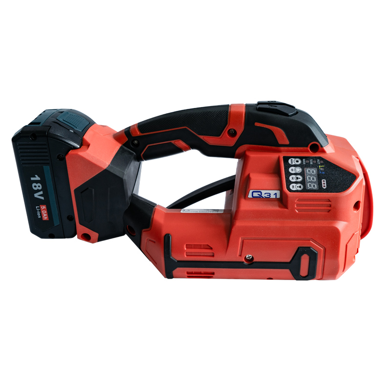 Q31 Manual Strapping Tool Rechargeable Battery Packing Tool Economical Battery Strapping Machine