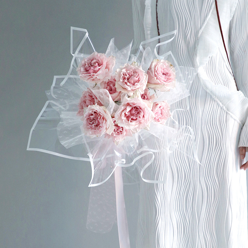 flower wrapping pearl film