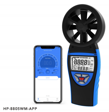 Anemometer HP-8805-WM-APP