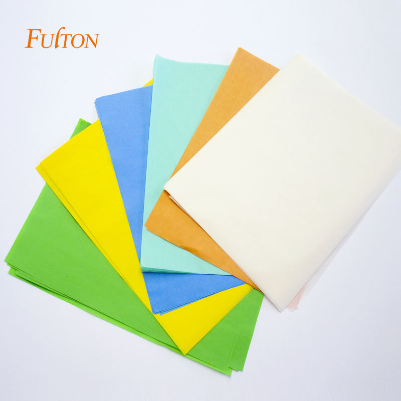 Colored wax paper