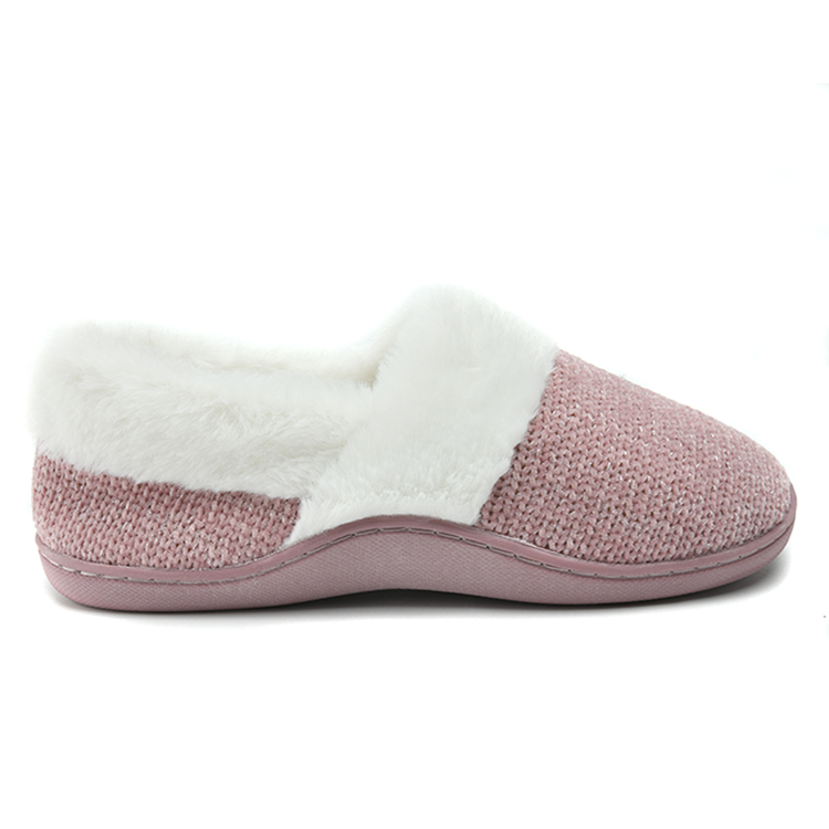 Ladies knitted closed back mule