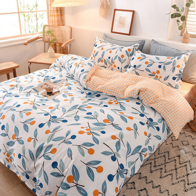 Floral Digital Print Duvet Cover