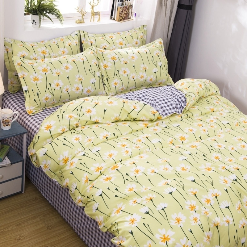 Floral Digital Print Duvet Cover