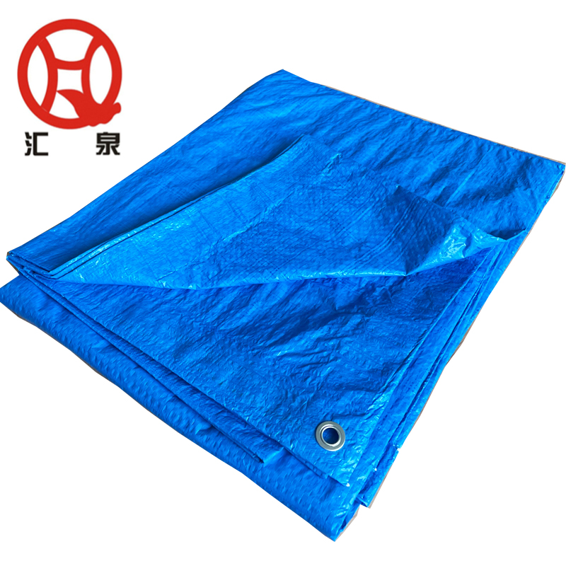 3.5 oz/yd² 6mil BLUE POLY TARP 50' X 100'