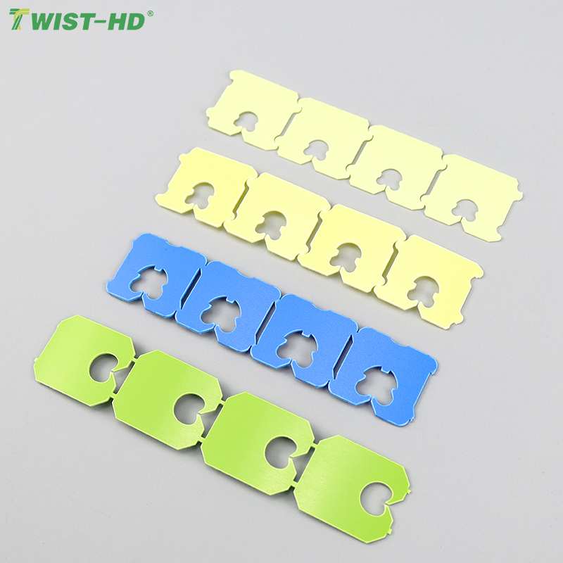 22*23mm plastic bread clip bands for bakery
