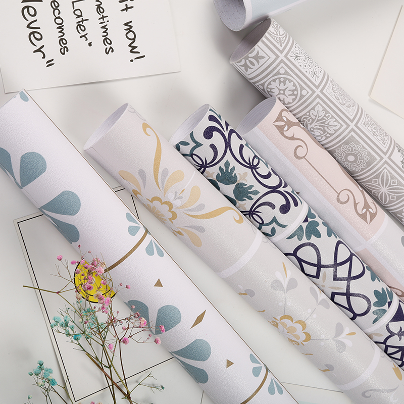 Factory price adhesive PVC best for bathroom wallpaper