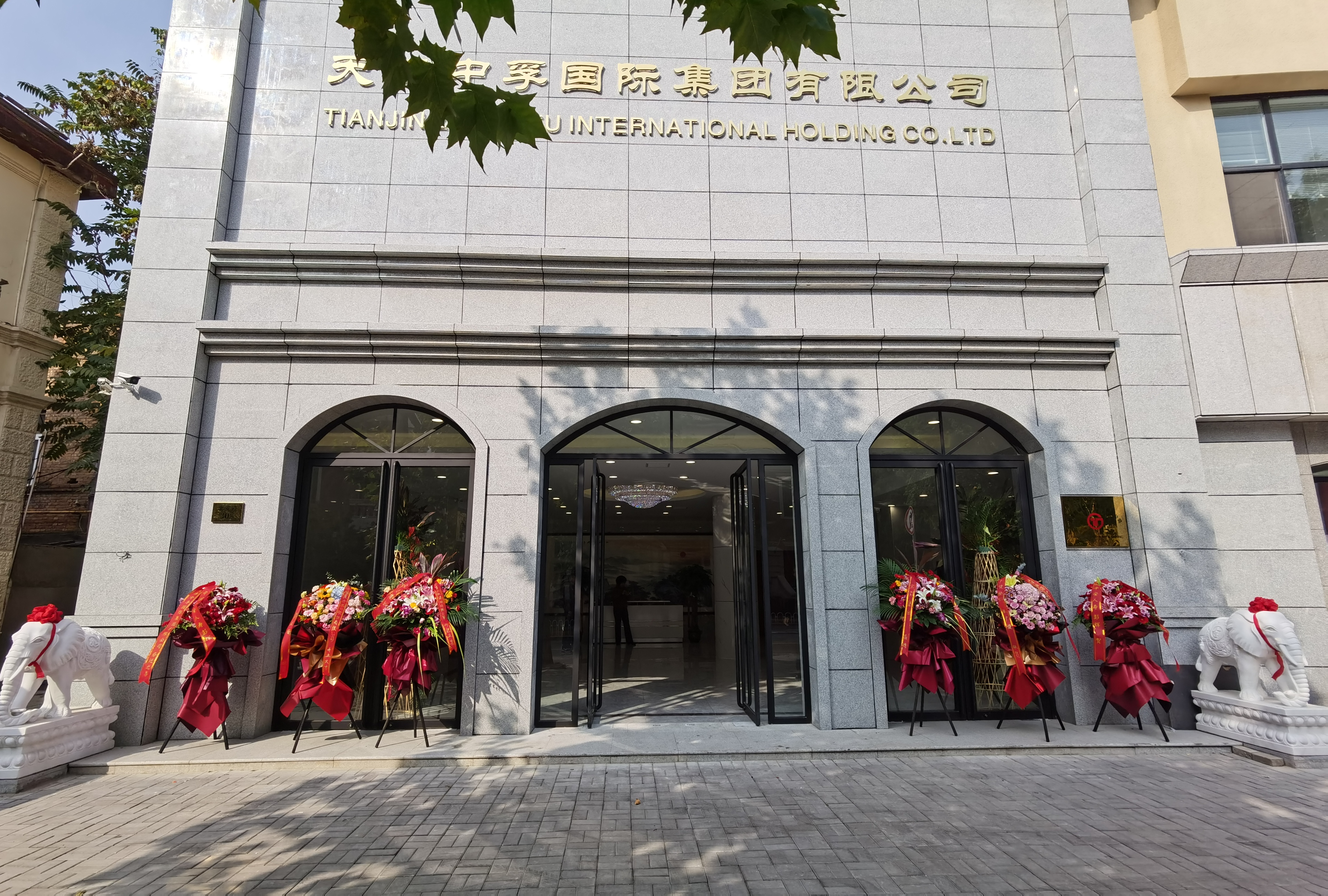 Tianjin Zhongfu International Group Co., Ltd. – Satellite receiving antenna 1