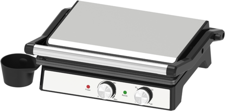 Double Knob Contact Grill