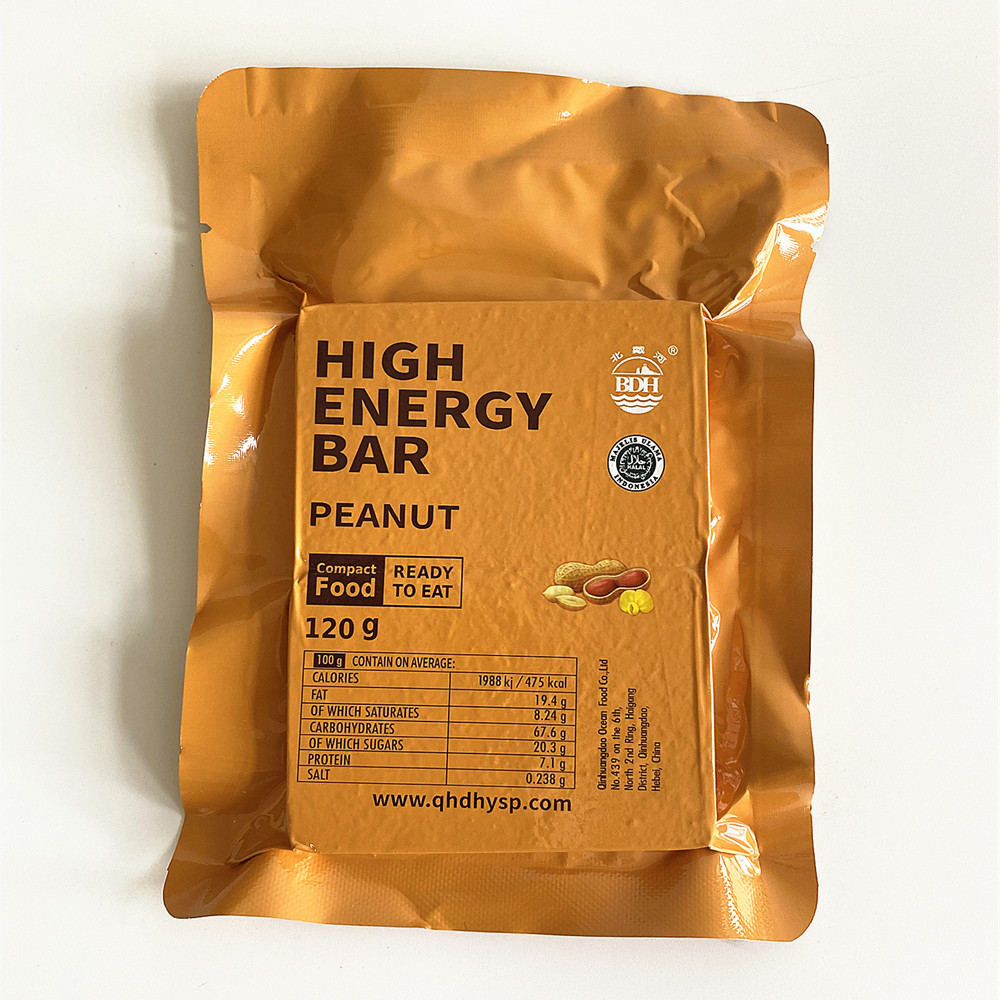 High energy compressed biscuits，emergency food ration, high protein bar 120g,different flavors for selection