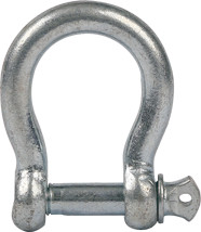 European Type Galvanized Large Bow Shackle