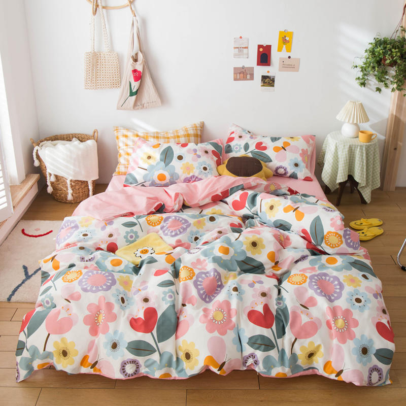 Cartoon Digital Print Duvet Cover