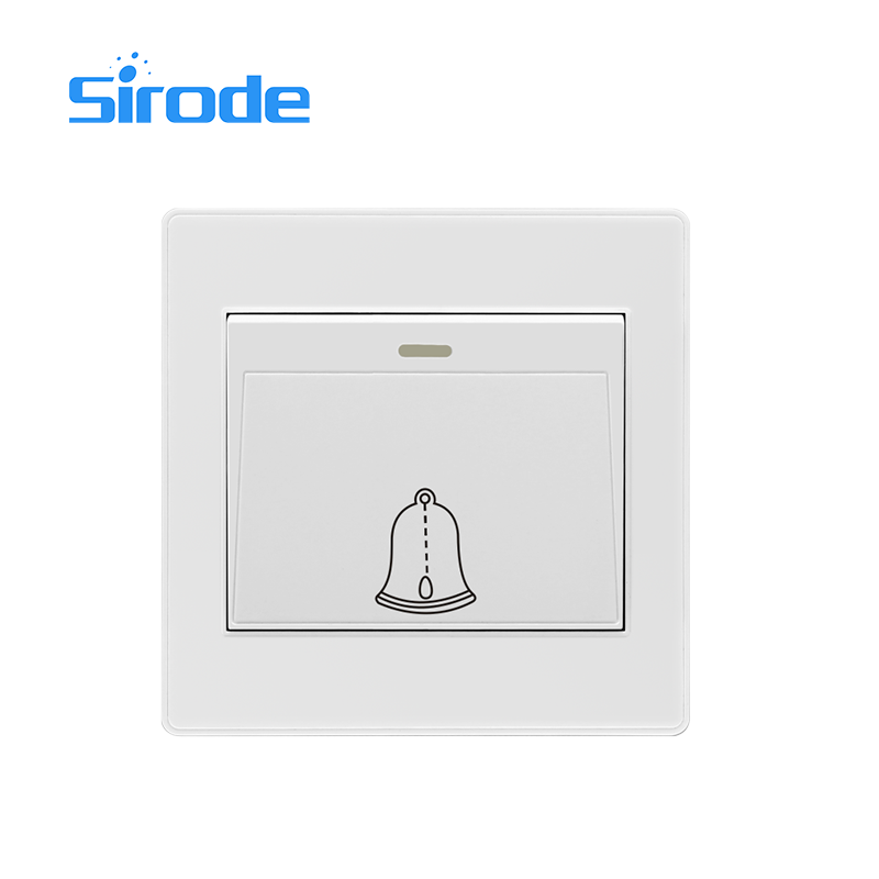 Sirode door bell push button V1-ML white color