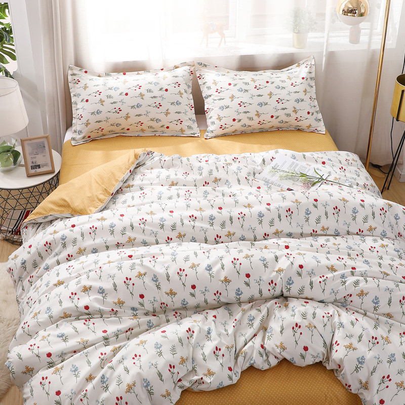 Floral Digital Print Duvet Cover