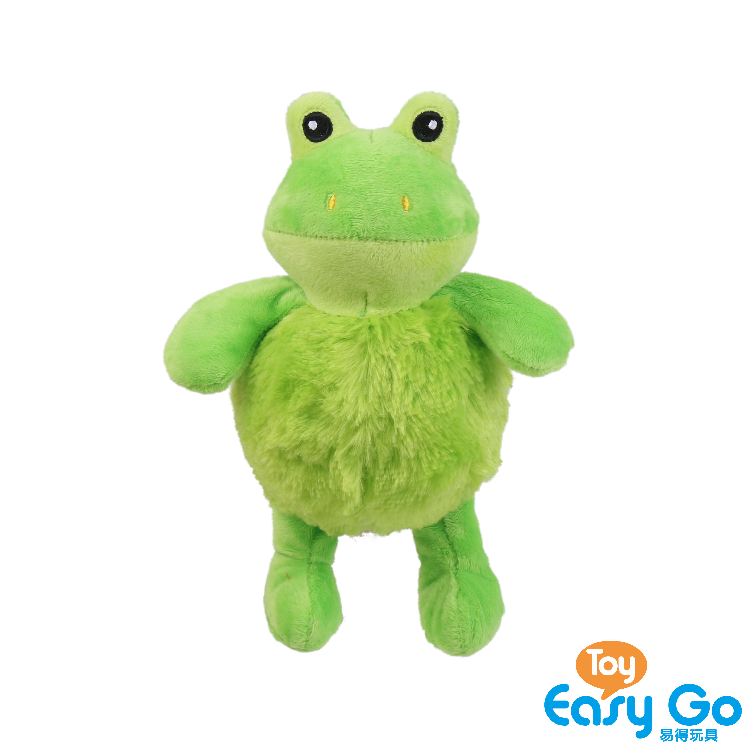 Round body pet toy series plush frog