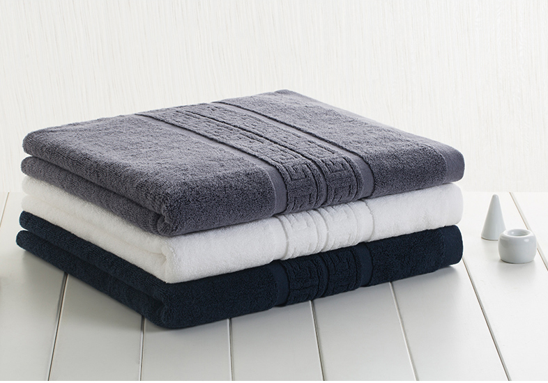 high quality 100% cotton solid color soft absorbent bath towel