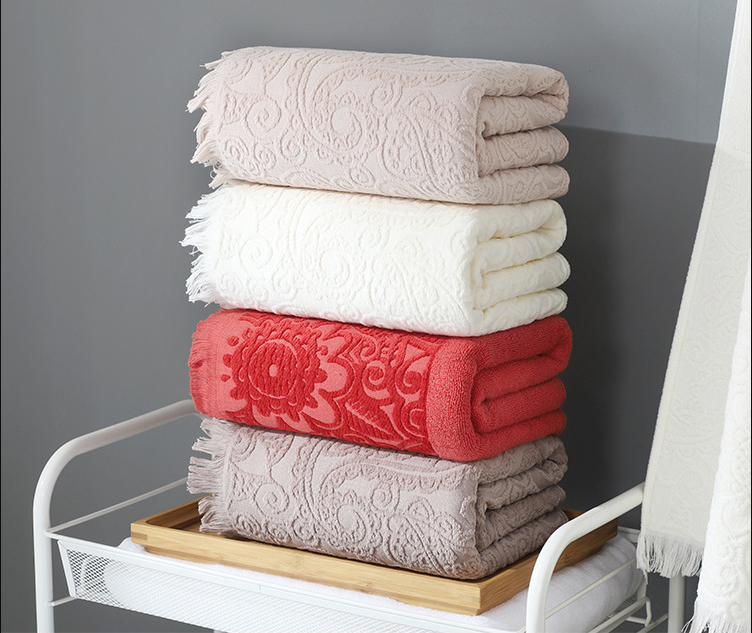 Hebei Liu Yang Textile Co., Ltd – Ribbon bath towel 2