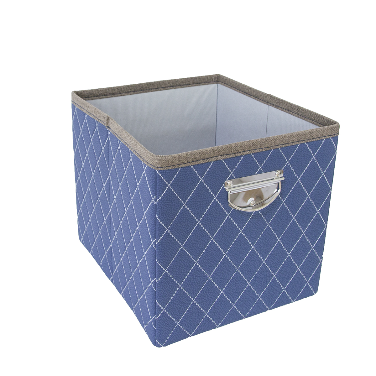 Quilted Polyester Storage Bin