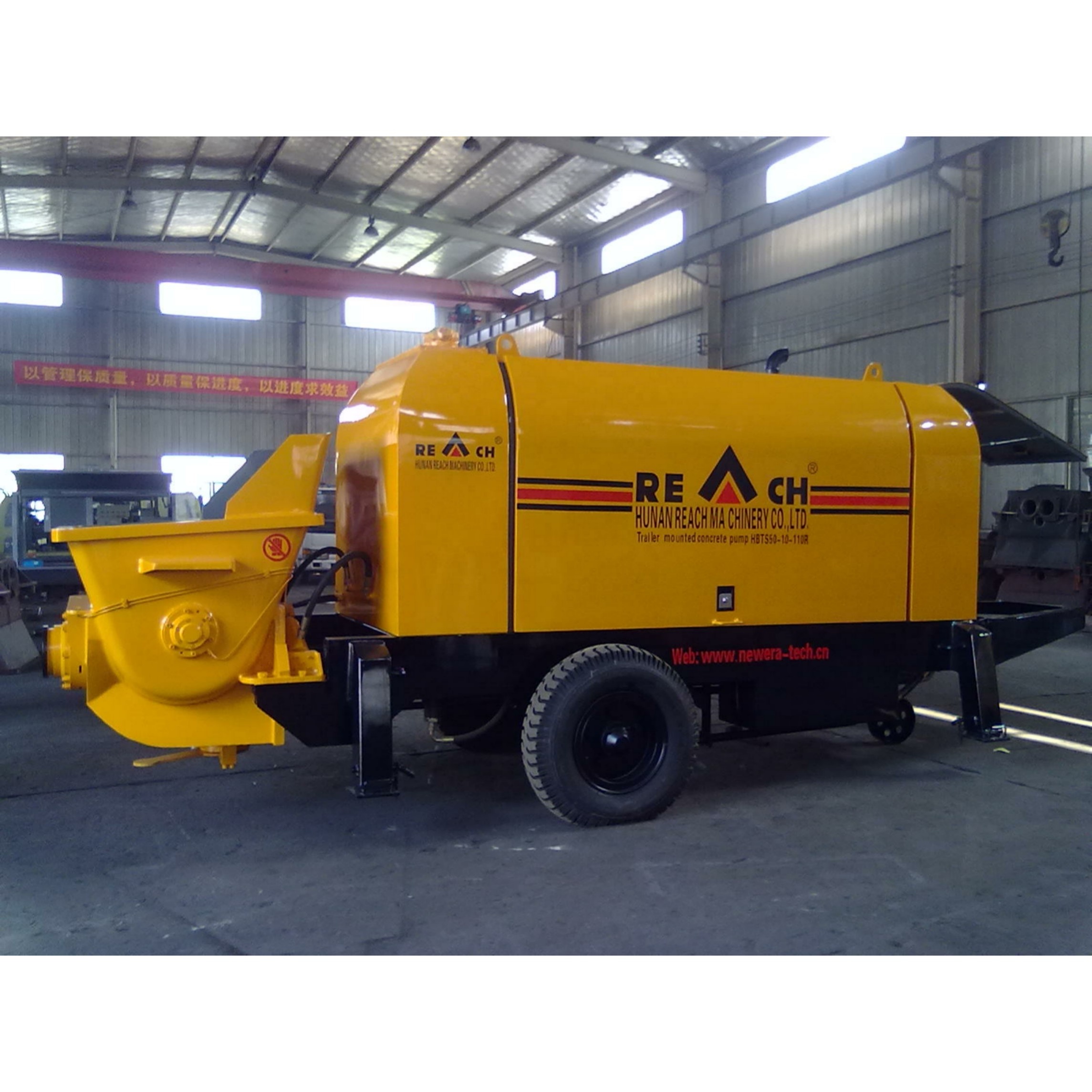 Diesel HBTS90 concrete pump