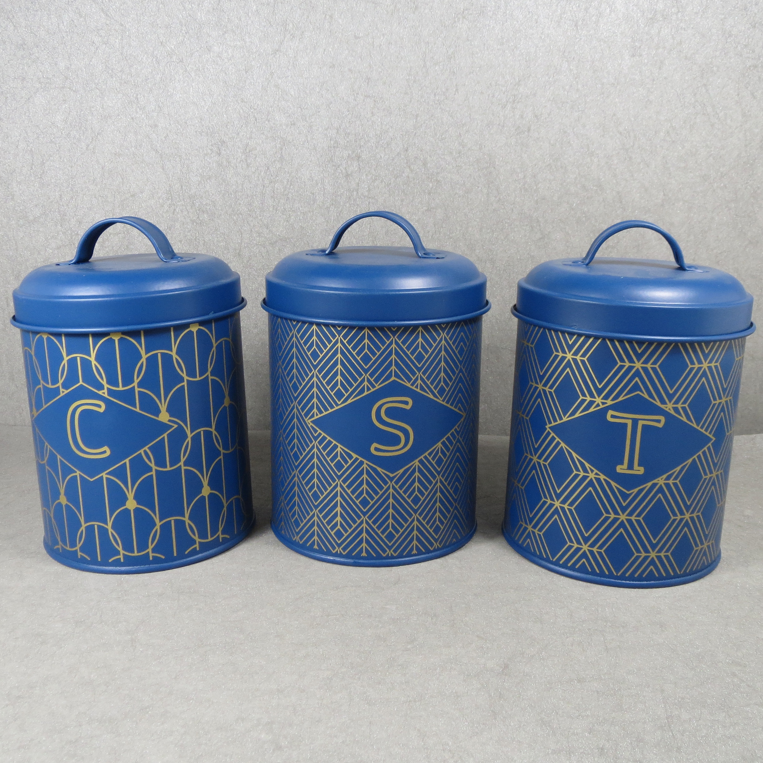 Storage Container Jars with Bamboo Lids